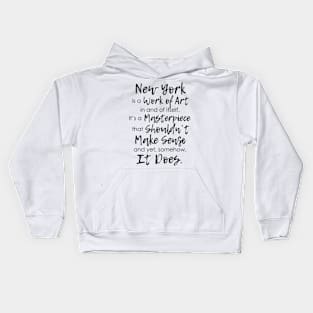 Work of Art 2 Kids Hoodie